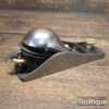 Antique Union Knuckle Cap Adjustable Throat Block Plane - Fully Refurbished