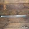 Vintage 24” Chesterman No: 1486D Spring Steel Contraction Ruler 1/60 + 1/120 Scales