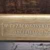 T29846 – Vintage 12” Tyzack Turner No: 120 brass back tenon saw 13TPI fully refurbished & sharpened ready for use and in good used condition.