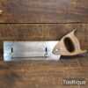 Vintage Atkinson Sheffield A1 Dual-Purpose Dovetail & Cross Cut Handsaw - Refurbished