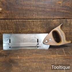 Vintage Atkinson Sheffield A1 Dual-Purpose Dovetail & Cross Cut Handsaw - Refurbished