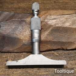Vintage Moore and Wright Depth Micrometer - Good Condition