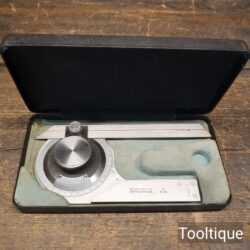 Vintage Boxed Moore & Wright No: 994 Bevel Protractor - Good Condition