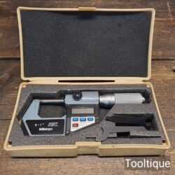 Used Boxed Mitutoyo No: 293-766-10 Digital Display Micrometer - Good Condition