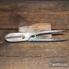 Vintage 8” Gilbow Sheffield Flat Tinsnips - Sharpened Ready To Use