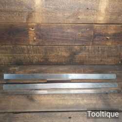 3 Vintage Patternmakers Rabone 24” Expansion Steel Rulers No’s: 19 142 143