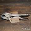Vintage 9” Petersen Dewitt USA Mfg Vise Grip Wrench - Good Condition