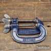 Vintage Pair Of Record 2” G Clamps - Refurbished Ready For Use