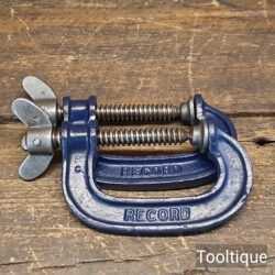 Vintage Pair Of Record 2” G Clamps - Refurbished Ready For Use
