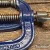 Vintage Pair Of Record 2” G Clamps - Refurbished Ready For Use
