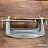 Vintage Pair 10” Cast Steel Paramo Heavy Duty G Clamps - Good Condition