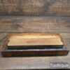 Vintage 8” x 2” Washita Oilstone In Pine Box - Lapped Flat Ready To Use