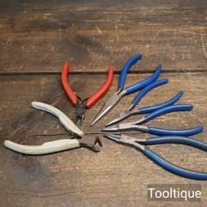 Vintage Selection of 6 No: German & Swedish Box Jointed Pliers - Good Condition Vintage Selection of 6 No: German & Swedish Box Jointed Pliers - Good Condition