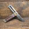 Vintage Marples Mahogany Brass Carpenters Bevel 7 ½” Blade - Good Condition