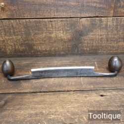 Antique 8” Mutzig Framont Agier Fondu French Curved Drawknife - Refurbished & Sharpened