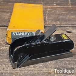 Vintage Boxed Stanley England No: 75 Block Plane - Refurbished Ready To Use