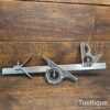 Vintage Moore & Wright Combination Square Set - Refurbished Ready To Use