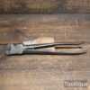 Rare Vintage 10” E.A Berg Eskilstuna Sweden Pianotrad Music Instrument Wire Cutters