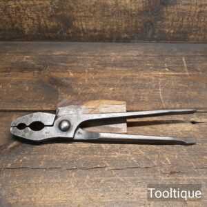 Vintage 11” SM Automotive Tool Kit Pliers - Good Condition