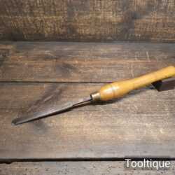 Vintage Marples Shamrock Professional 5/8” Wide Woodturning Scraper Chisel