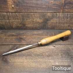 Vintage Marples Shamrock Professional 3/8” Wide Woodturning Gouge Chisel