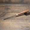 Vintage J.B. Addis 3/8” Woodcarving Spoon Bit Chisel - Sharpened For Use
