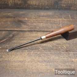 Vintage J.B. Addis 3/8” Woodcarving Spoon Bit Chisel - Sharpened For Use