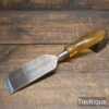 Scarce 2” Wide Vintage Marples Shamrock M373 Firmer Chisel - Refurbished
