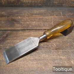 Scarce 2” Wide Vintage Marples Shamrock M373 Firmer Chisel - Refurbished