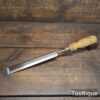Vintage 1 ¼” Marples & Sons Shamrock Bevel Edge Paring Chisel - Fully Refurbished