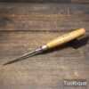 Vintage Marples 1/8” Bevel Edged Chisel Boxwood Handle - Refurbished