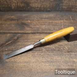 Vintage Marples 3/4” Bevel Edge Chisel Boxwood Handle - Refurbished