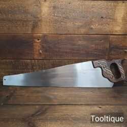 Vintage 26” Sandvik RIP Handsaw 7 TPI - Refurbished & Sharpened