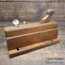 Vintage Griffiths Norwich Moving Fillister Plane - Refurbished Ready To Use