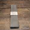 Vintage Natural 8” x 1 ¾” Yellowstone Fine Grade Honing Stone - Lapped Flat