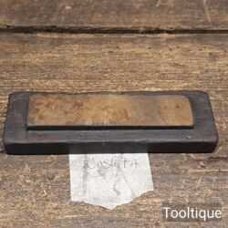 Vintage 4” x 1” Washita Natural Honing Stone - Lapped Flat Ready To Use