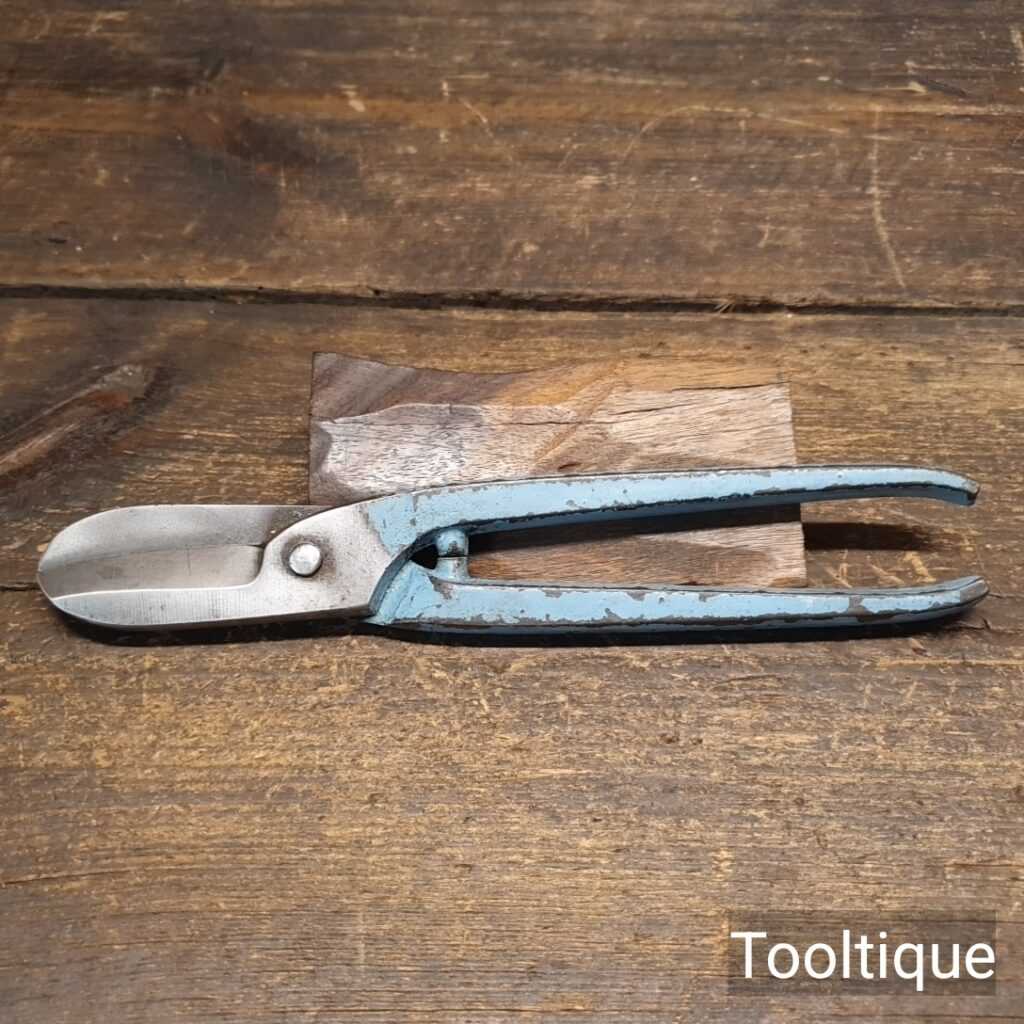 Vintage CK Germany 8” Flat Tin Snips - Refurbished & Sharpened