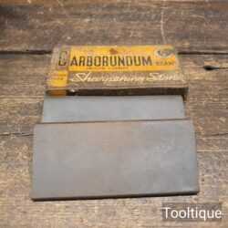 2 No: Vintage India & Carborundum Honing Slip Stones - Good Condition