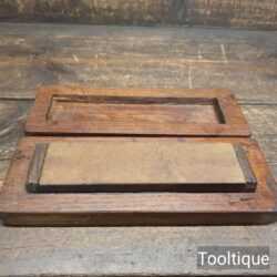 Vintage 7” x 2” Boxed Washita Oil Stone - Lapped Flat Ready To Use