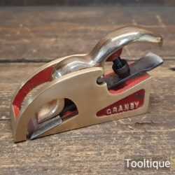 Vintage Granby Gunmetal Bullnose Plane - Refurbished Ready To Use