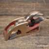 Vintage Granby Gunmetal Bullnose Plane - Refurbished Ready To Use