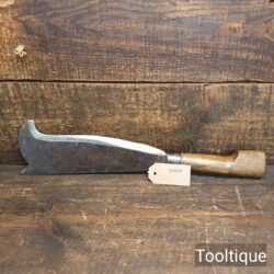 Vintage Elwell No: 2947 Norfolk Pattern Billhook - Refurbished & Sharpened