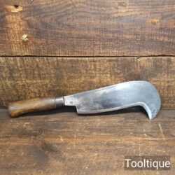 Vintage 10” Brades Co. No: 290 Bristol Pattern Socketed Billhook - Refurbished