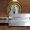 Antique Pair Small Brass Retro Cupboards Knobs