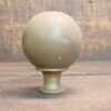 Antique Cast Brass Round Bed Knob Finial
