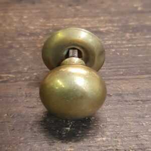 Antique Brass Furniture Handle Knob & Rose