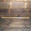 Vintage Helix Boxwood Yard Stick Brass Tips - Good/Fair Condition