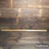 Vintage I.D Smallwood 1 Metre Long Langwood Brass Tipped Measuring Stick