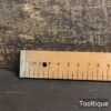 Vintage I.D Smallwood 1 Metre Long Langwood Brass Tipped Measuring Stick