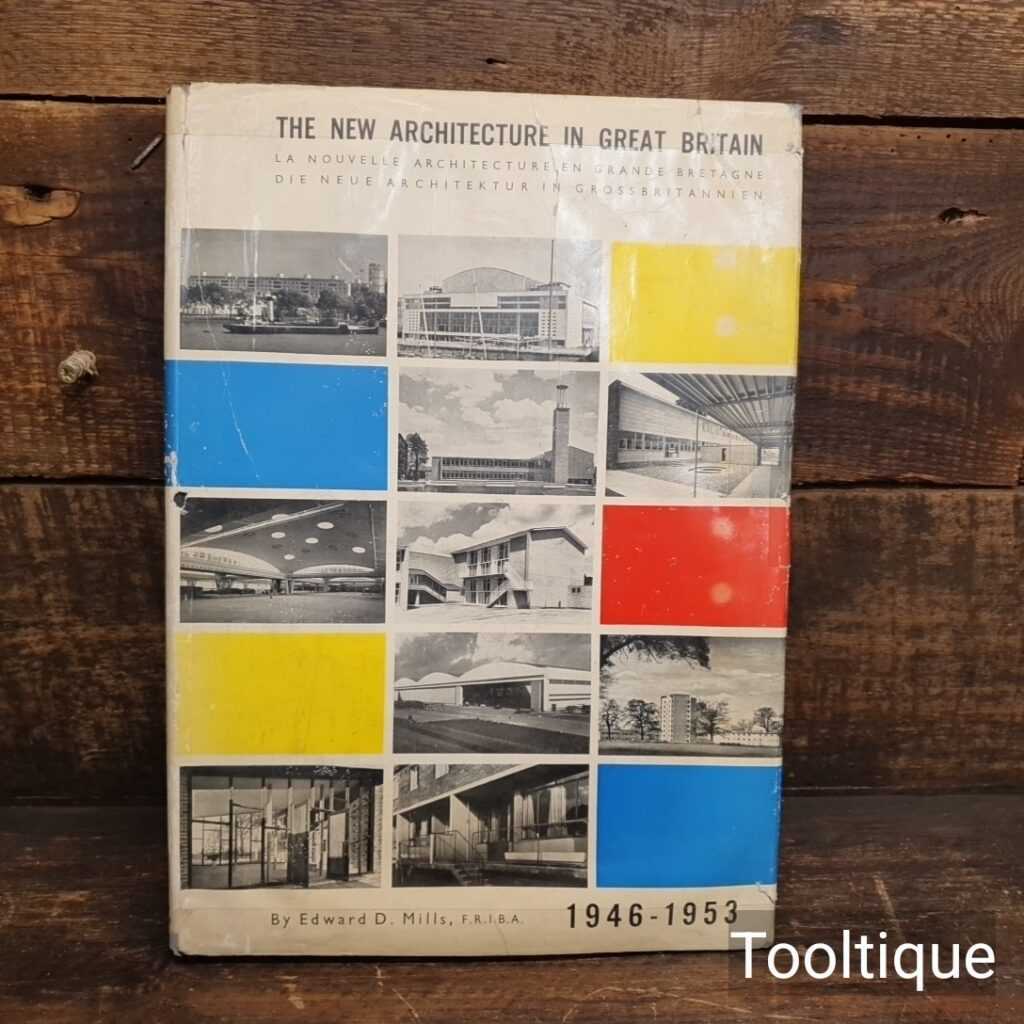 Vintage 1946-53 The New Architecture of Gt Britain Hardback Book